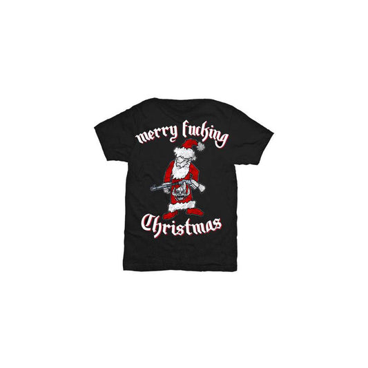Motorhead Unisex T-Shirt: Merry Effing Christmas  Merry Effing Christmas Short Sleeves