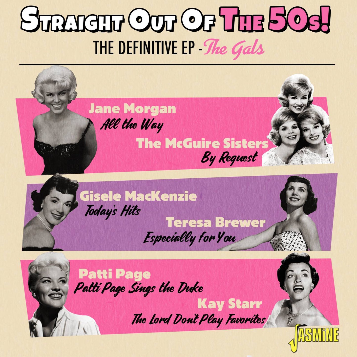 Straight Out of the 50s! The Definitive EP - The Gals