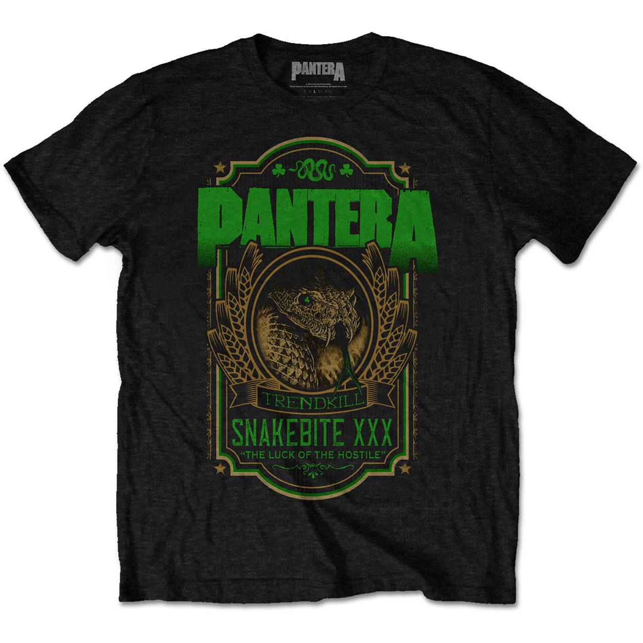 Unisex T-Shirt Snakebite XXX Label