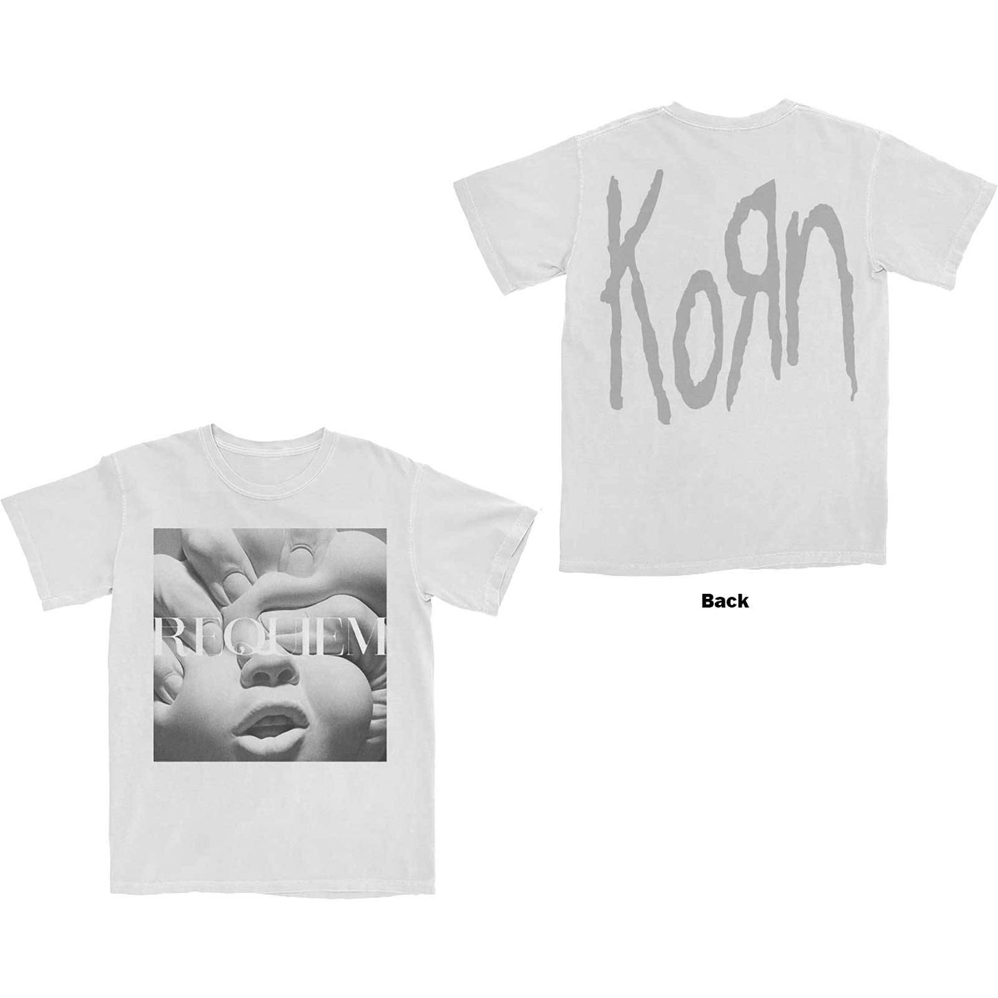 Unisex T-Shirt Requiem Album Cover Back Print