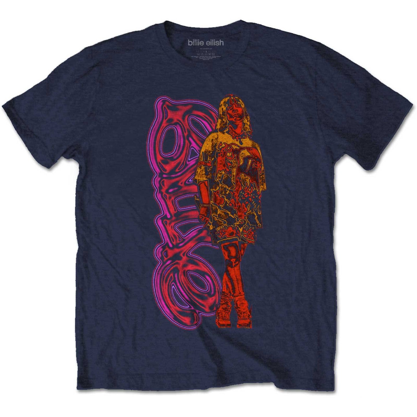 Unisex T-Shirt Neon Logo & Billie