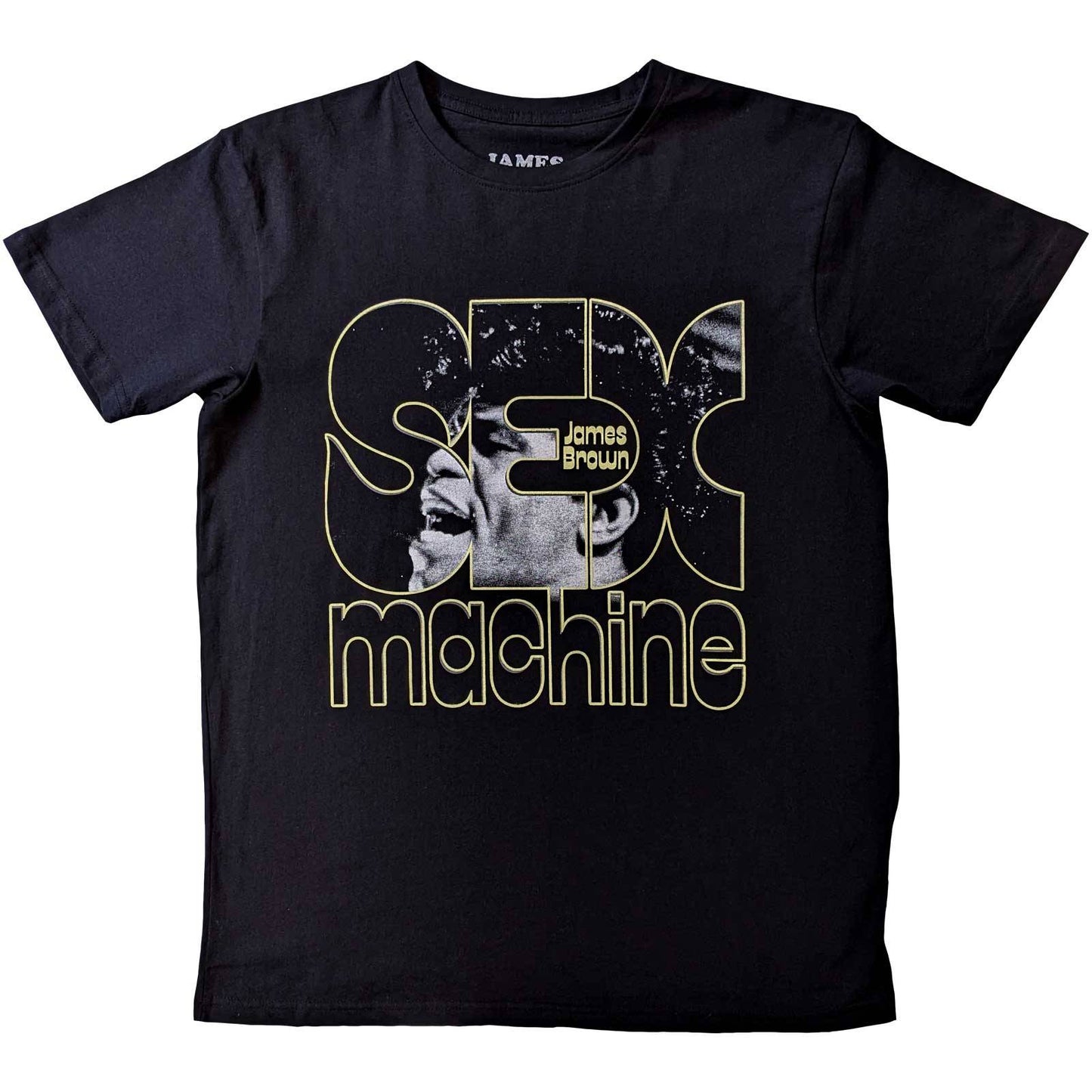 James Brown Unisex T-Shirt: Sex Machine  Sex Machine Short Sleeves