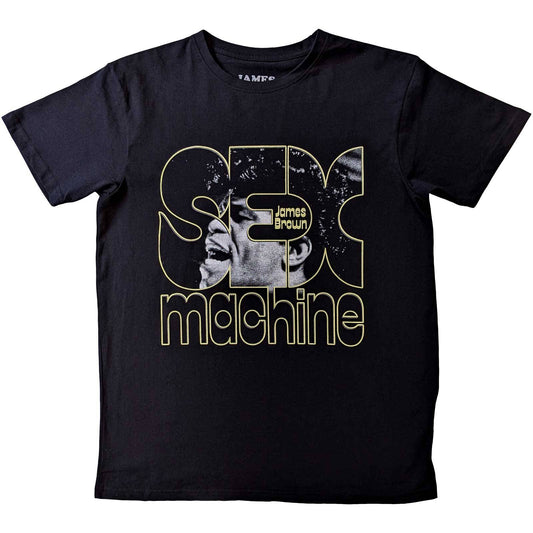 James Brown Unisex T-Shirt: Sex Machine  Sex Machine Short Sleeves