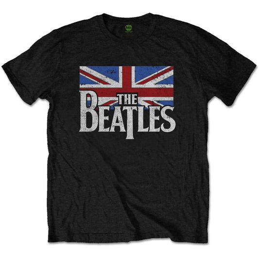 Unisex T-Shirt Drop T Logo & Vintage Flag