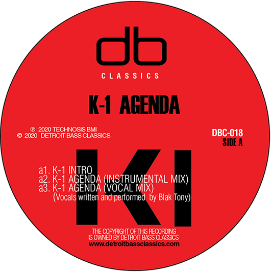 K-1 Agenda