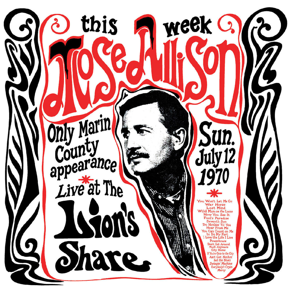 Live at The Lion's Share July 12, 1970