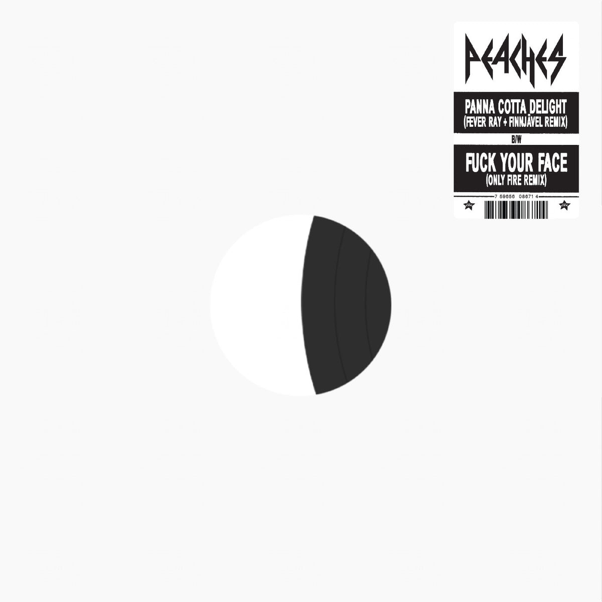 Peaches Remix 12" - Fever Ray b/w Only Fire