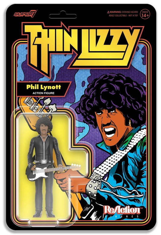 Thin Lizzy ReAction Figures Phil Lynott (Black Leather)