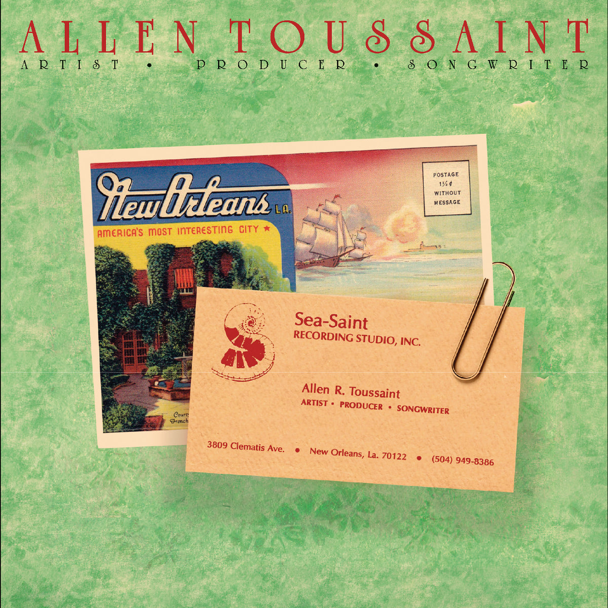 Allen Toussaint - Artist / Producer / Songwriter artwork
