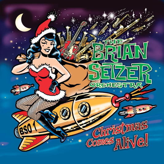Brian Setzer Orchestra - Christmas Comes Alive! artwork