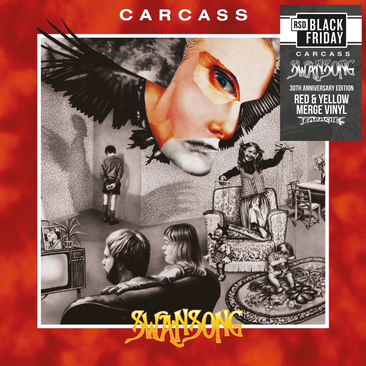 Carcass - Swansong artwork