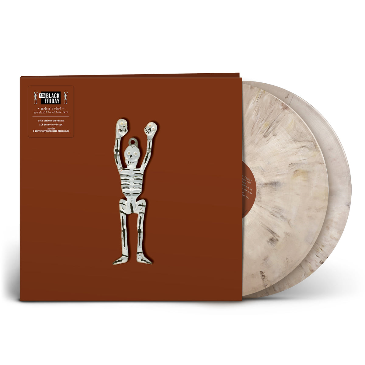 Carissa's Wierd - You Should Be At Home Here (25th Anniversary Deluxe Edition) 2LP - Bone packshot