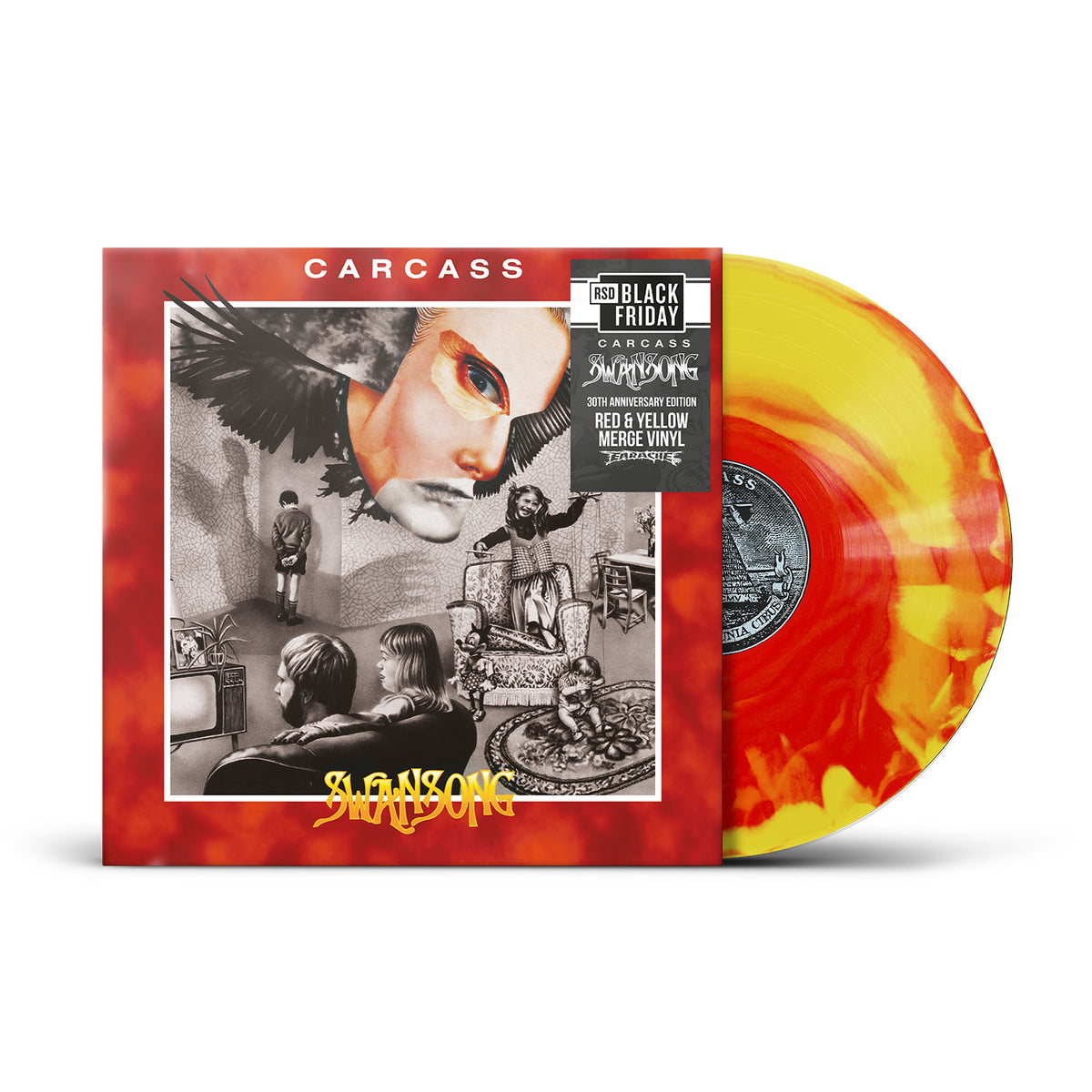 Carcass - Swansong LP - Sunburst packshot