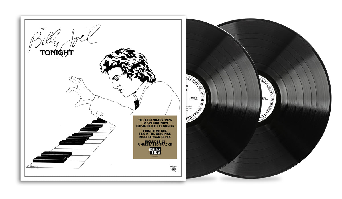 Billy Joel - Tonight 2LP - Black packshot
