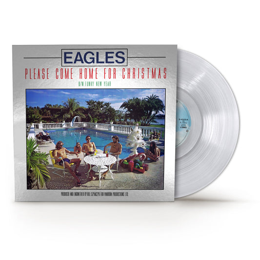 Eagles - Please Come Home For Christmas/Funky New Year 12" - Crystal Clear packshot