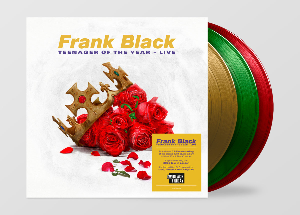 Frank Black - Teenager Of The Year - Live 3LP - Gold, Green & Red packshot