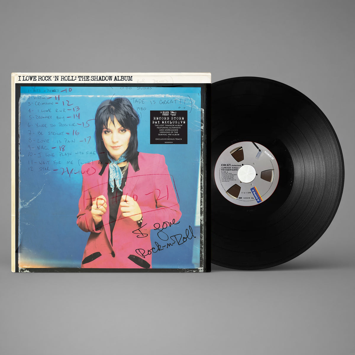 Joan Jett & the Blackhearts - I Love ‘N Roll: The Shadow Album LP - Black packshot