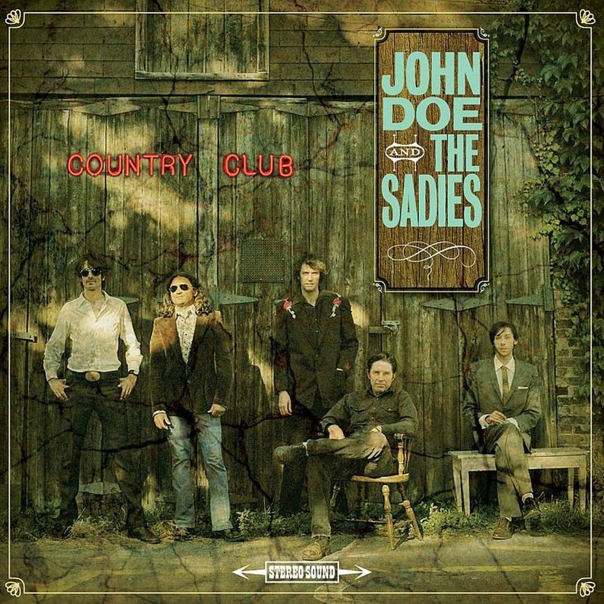 John Doe & The Sadies - Country Club artwork