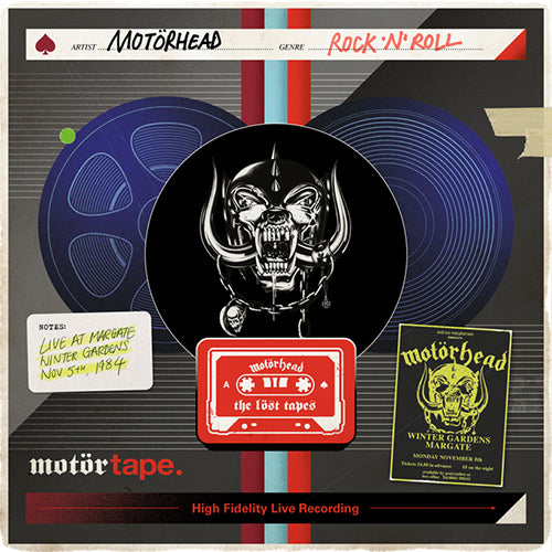 Motorhead - The Lost Tapes Vol 8 - Live At Margate artwork