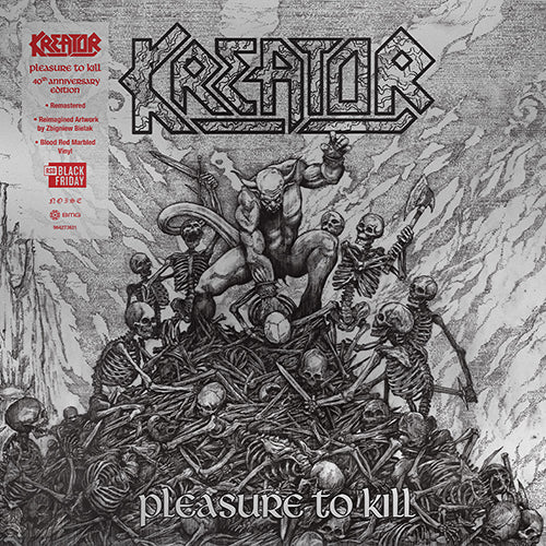 Kreator - Pleasure To Kill artwork