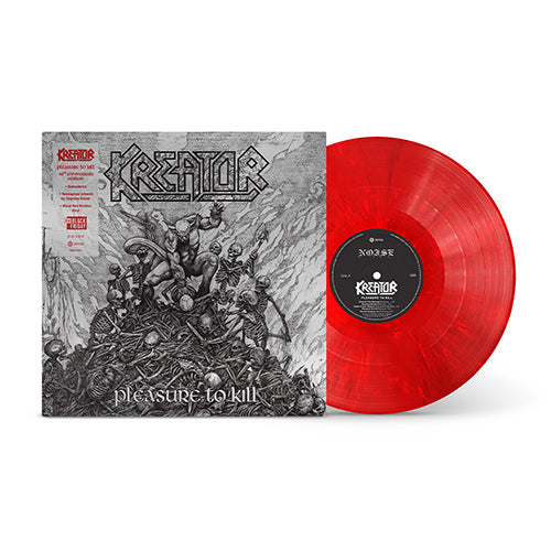 Kreator - Pleasure To Kill LP - Red packshot