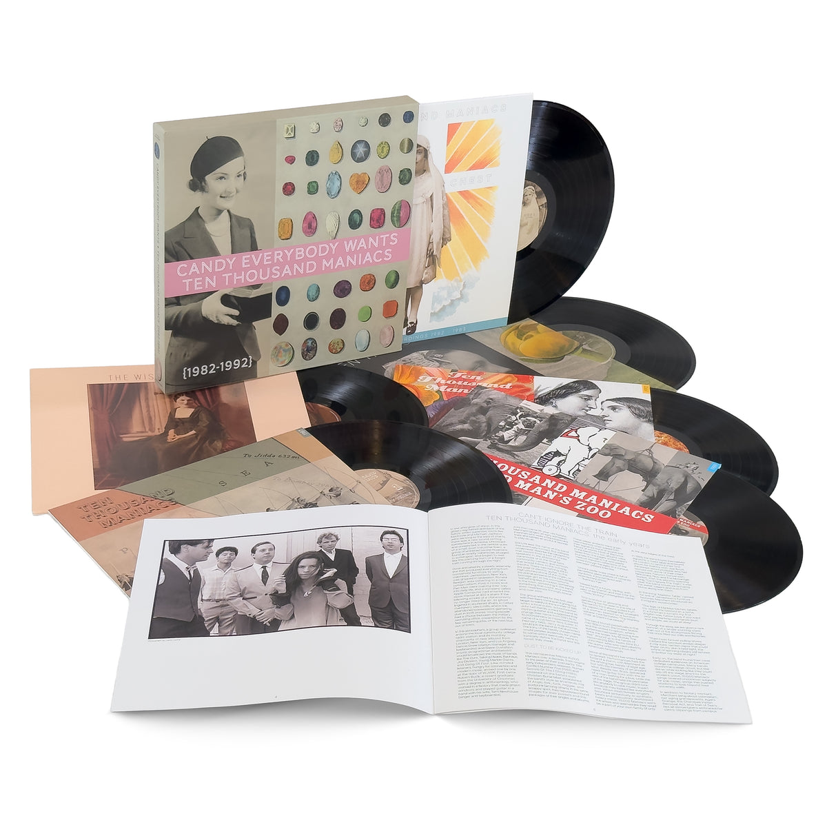 10,000 Maniacs - Candy Everybody Wants: The Complete Elektra Studio Albums 6LP box set