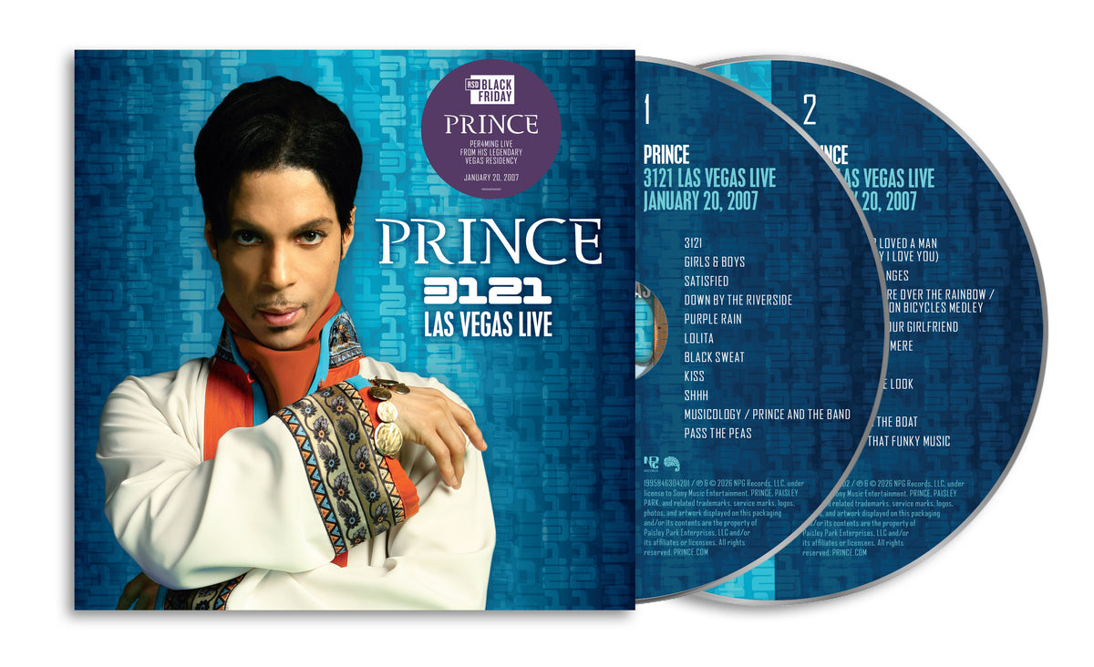 Prince - 3121 Las Vegas Live 2CD packshot