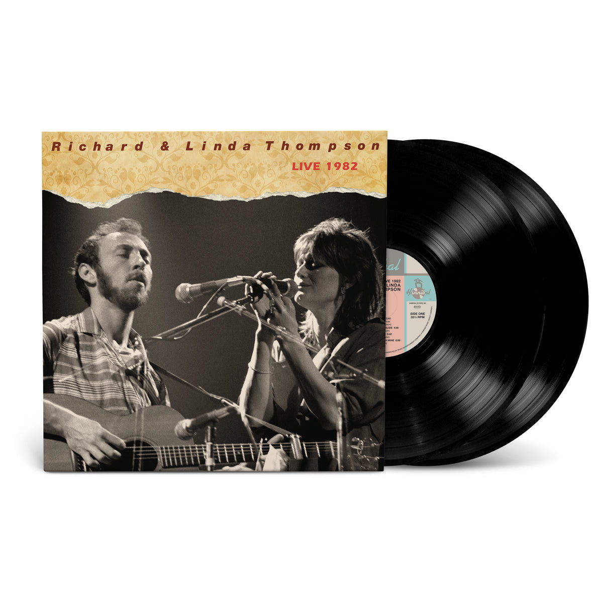 Richard & Linda Thompson - Live, 1982: The Final Tour 2LP - Black packshot
