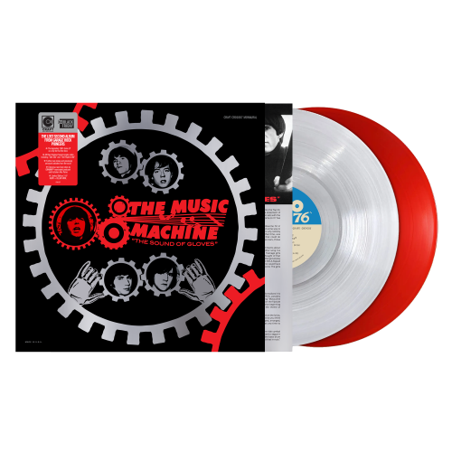 The Music Machine - The Sound of Gloves 2LP - Clear / Ruby packshot
