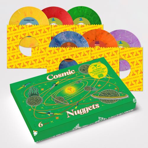 Various Artists - Jazz Dispensary: Cosmic Nuggets 6 x 7" - Multicolour packshot