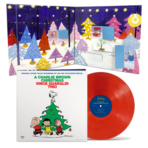 Vince Guaraldi Trio - A Charlie Brown Christmas LP - Black packshot