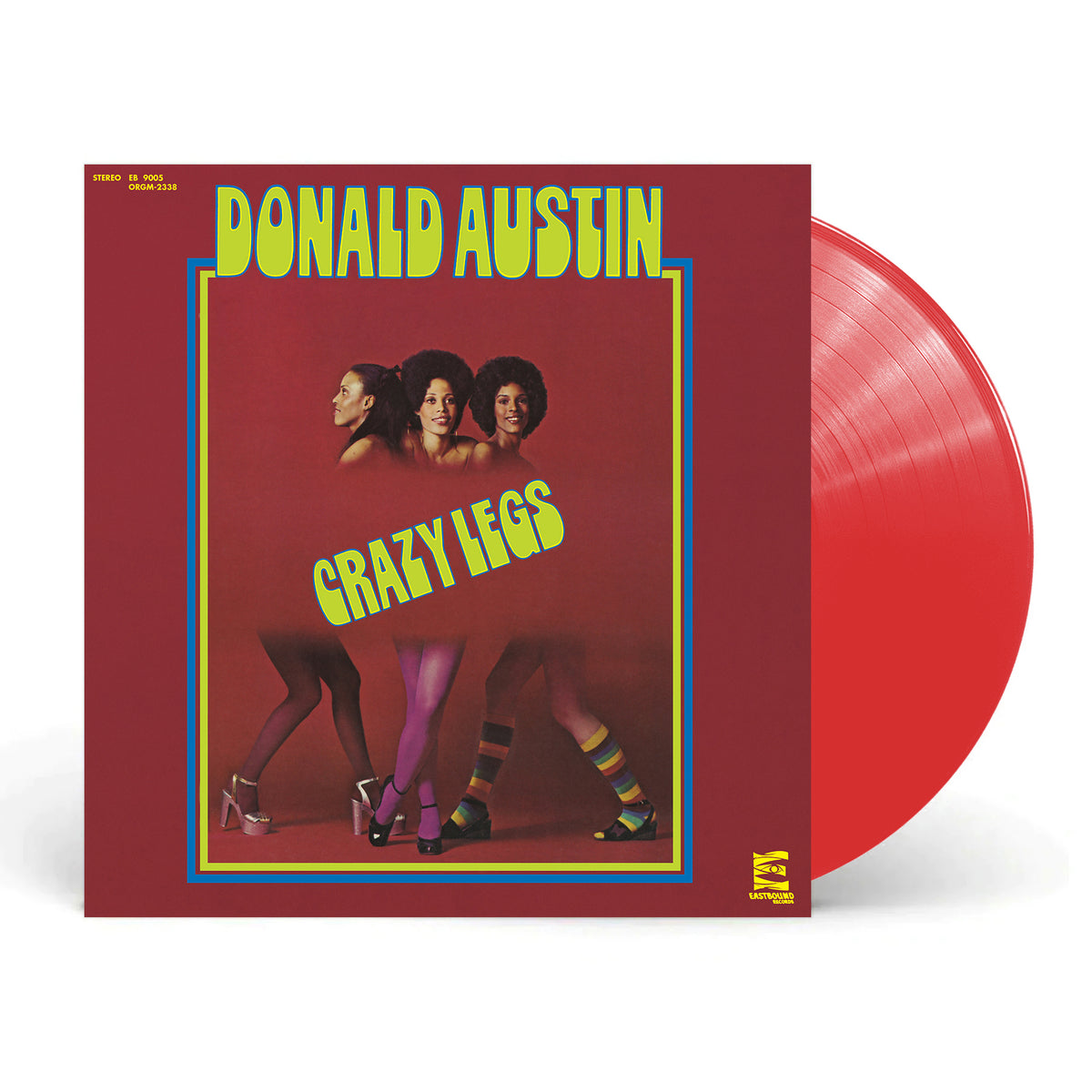 Donald Austin - Crazy Legs (2026 Remastered) vinyl packshot