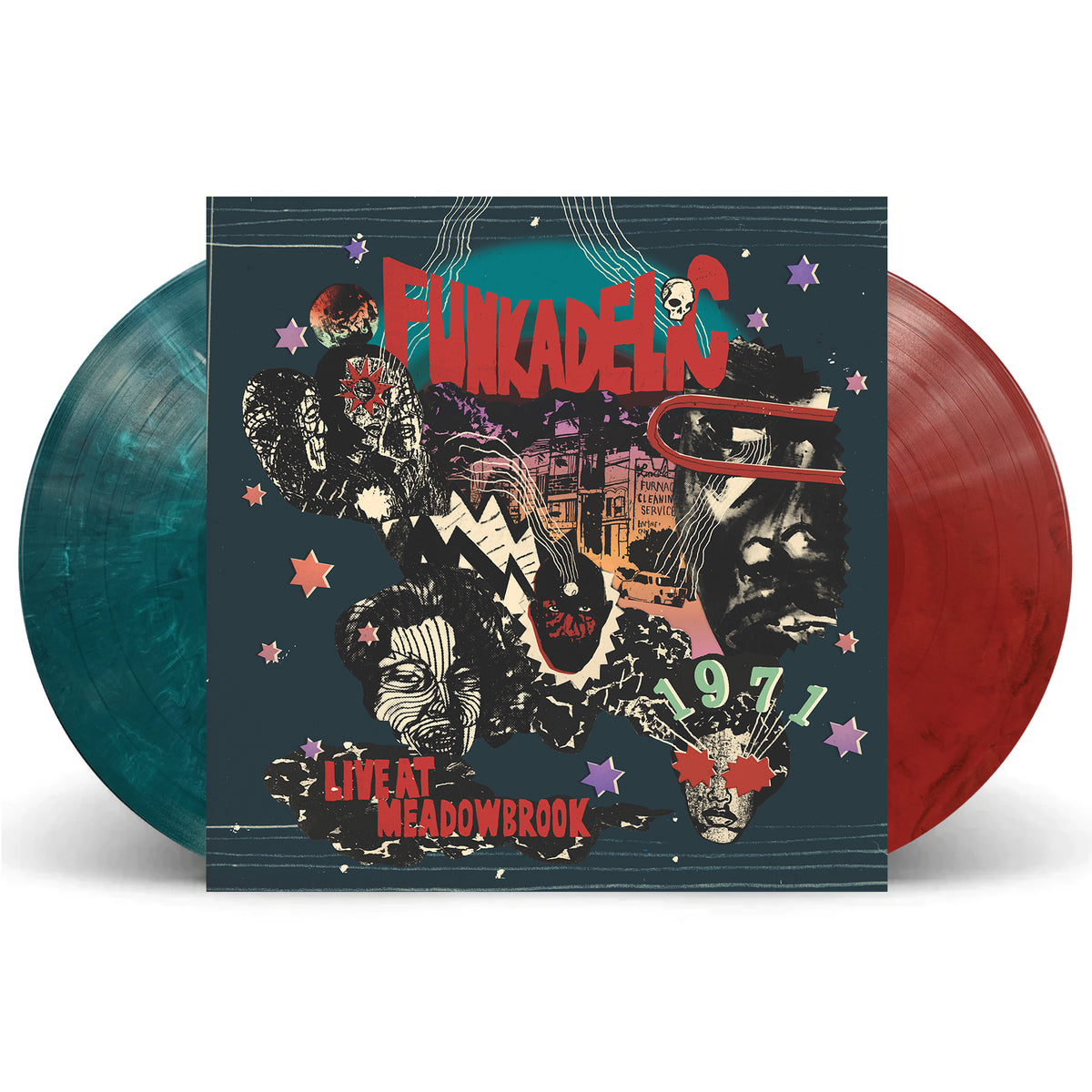 Funkadelic - Live at Meadowbrook 1971 (RSD Black Friday Exclusive) vinyl packshot