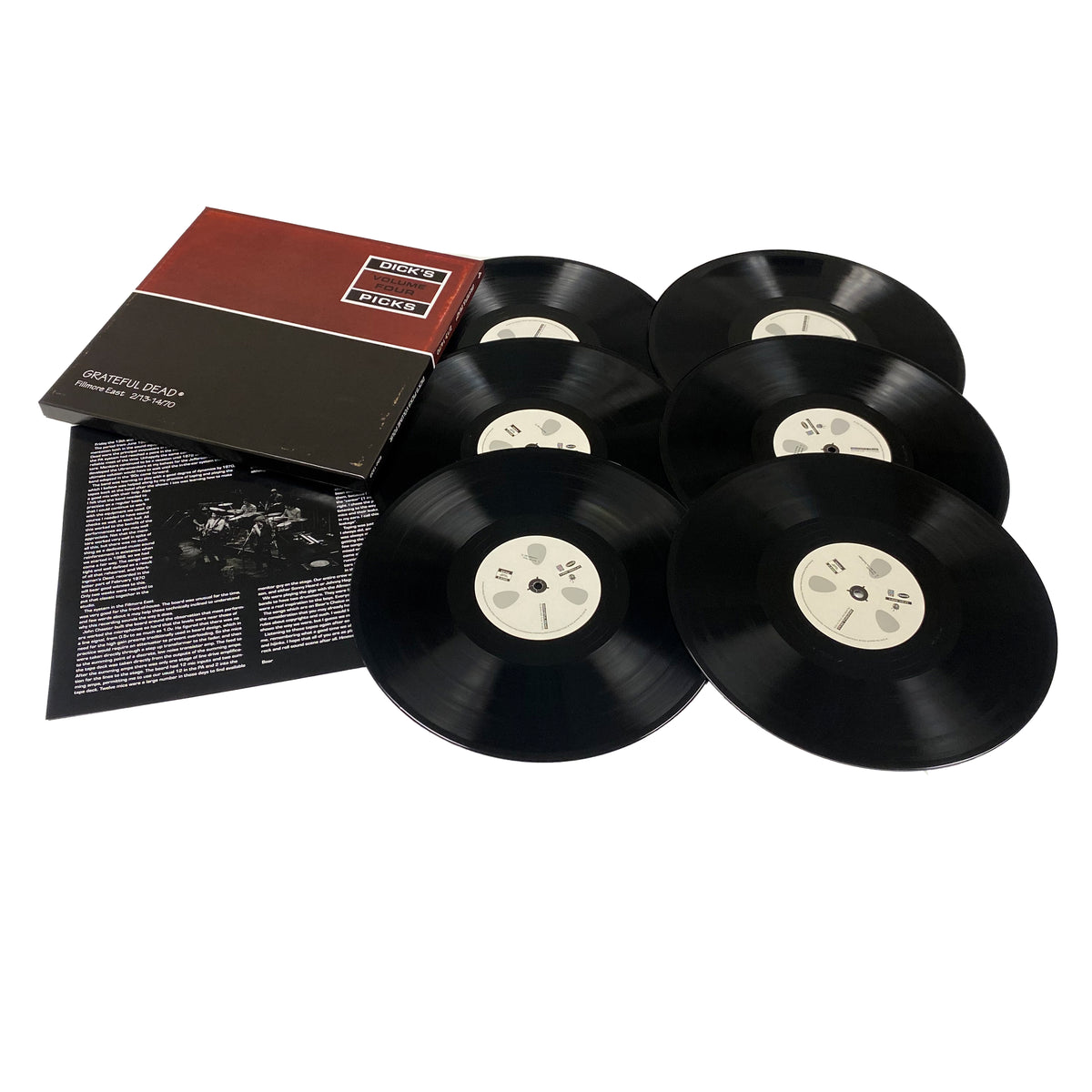 Dick's Picks Vol. 4 – Fillmore East 2/13–14/70 – 6LP - Black packshot