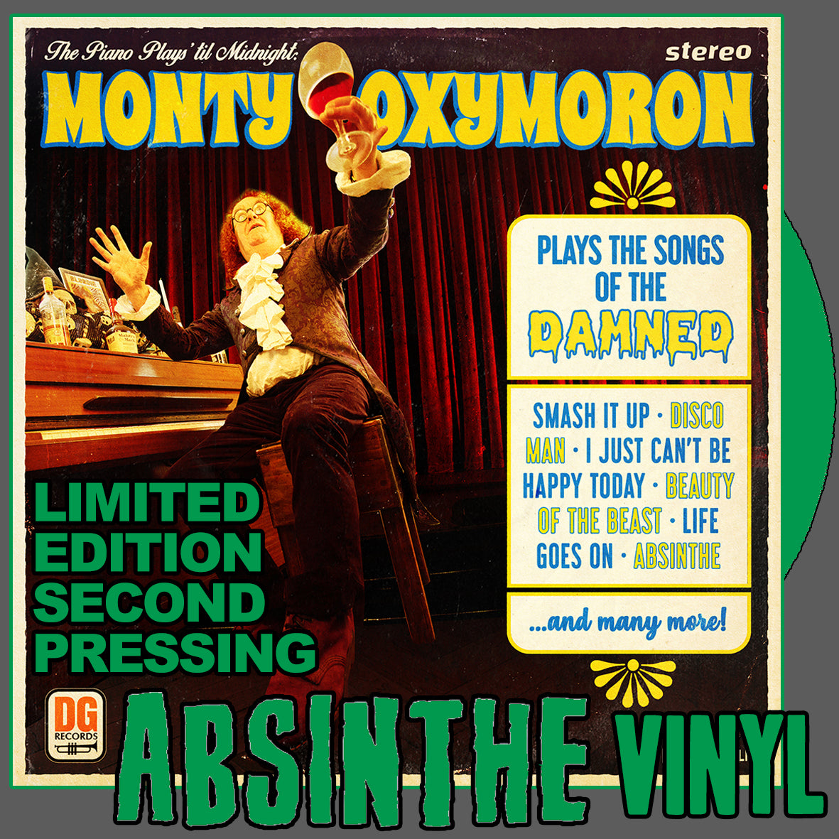 The Piano Plays ‘til Midnight: Monty Oxymoron Plays The Songs of The Damned