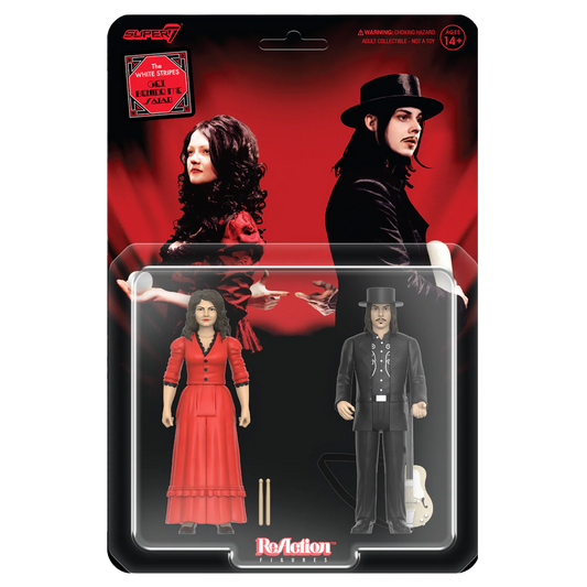 White Stripes Reaction Figures Wave 01