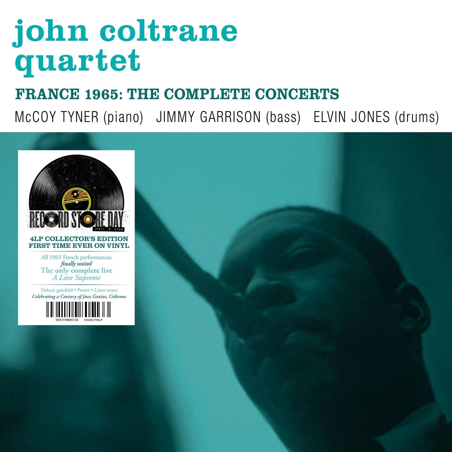 John Coltrane Quartet - France 1965: The Complete Concerts - RSD 2026 Product Image